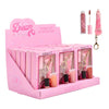 K&C-KC245963 Dream Beauty Lip Gloss Set with Key Chain : 18 PC