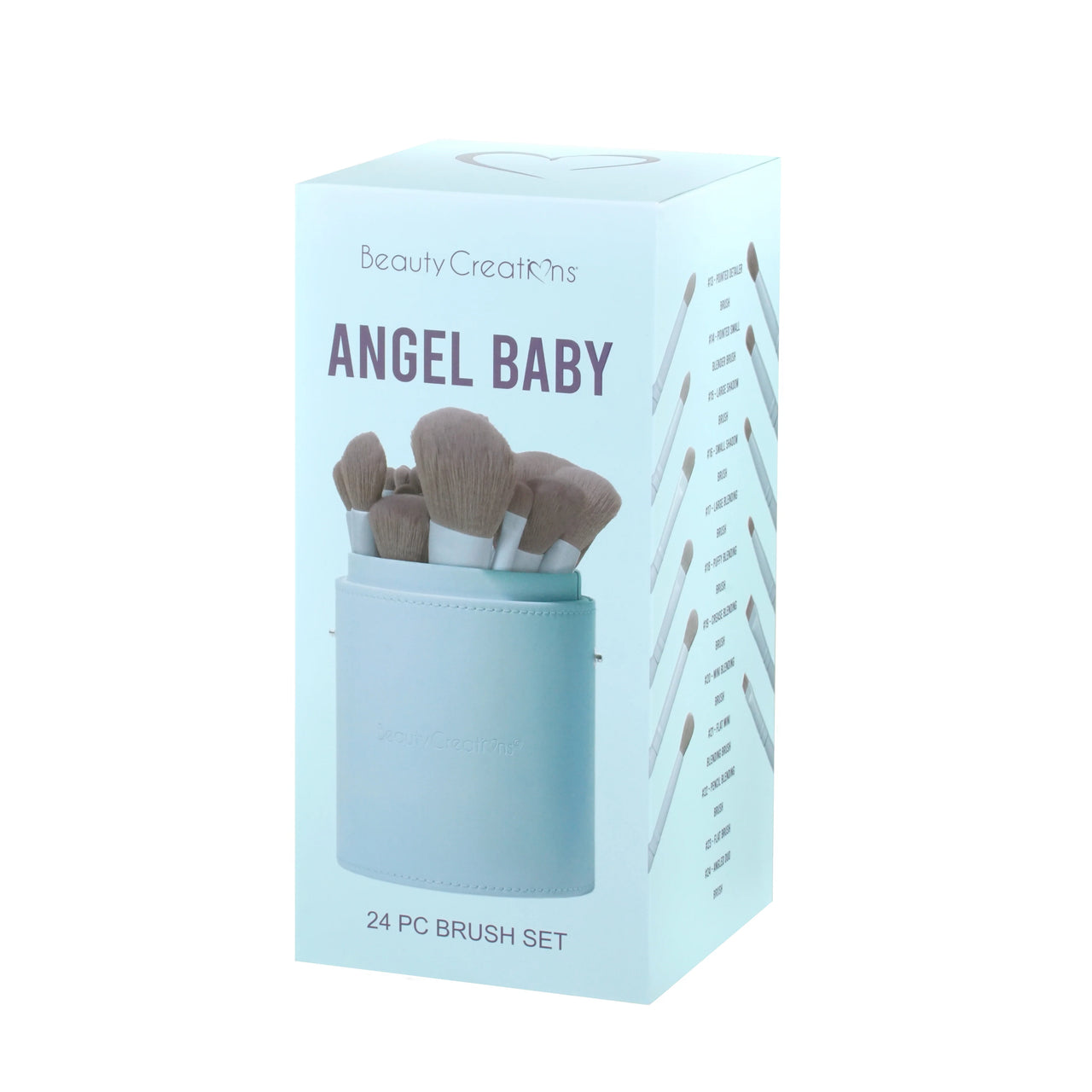 BC-BSAB 'Angel Baby' 24 PC Brush Set : 1 SET