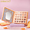 K&C-KC1635 Plush Bread 64 Colors Eye & Face Palette: 3 PC