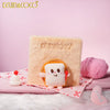 K&C-KC1635 Plush Bread 64 Colors Eye & Face Palette: 3 PC