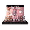 LAC-CLAC465 24PC Boldly Nude Polish Promo Display 24PC