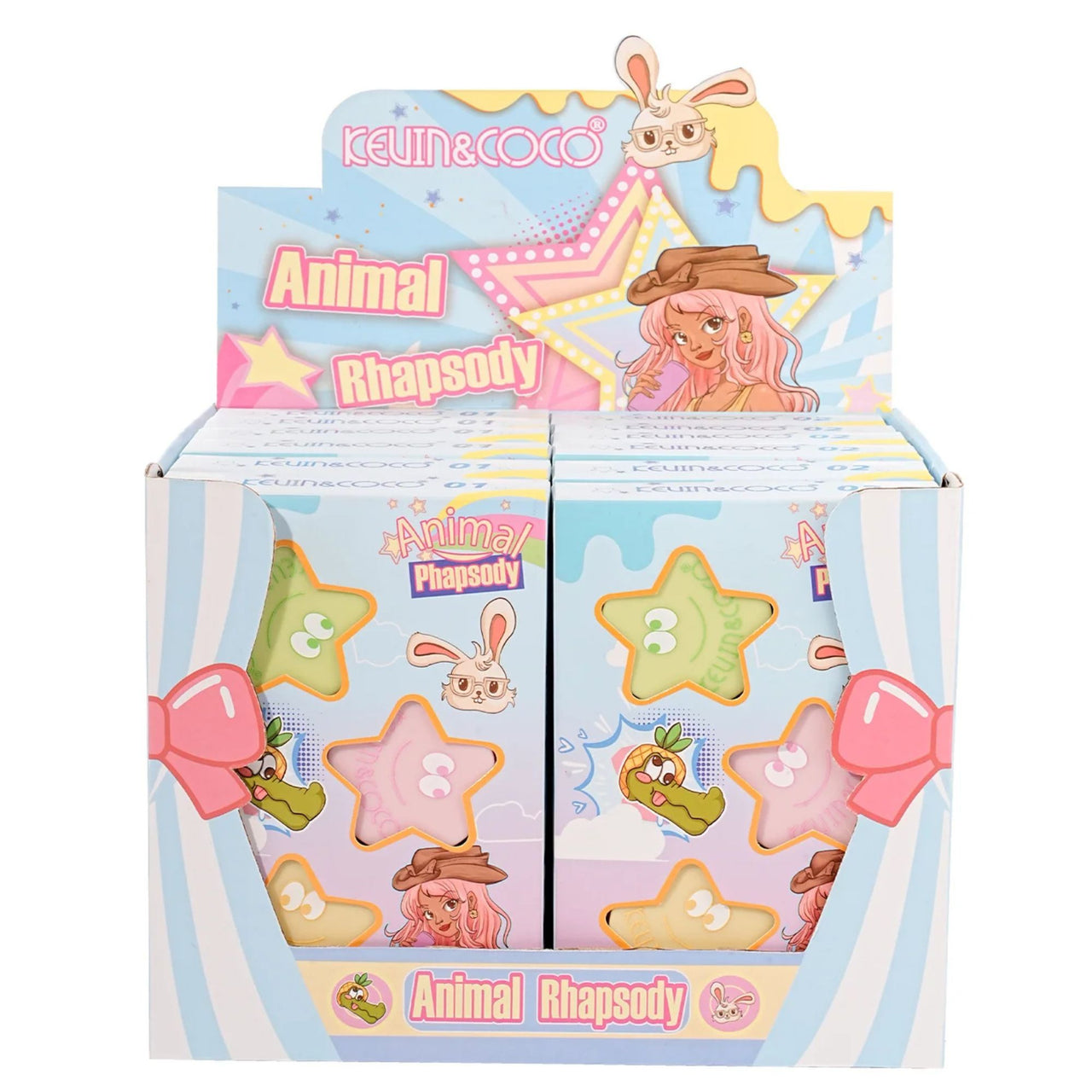K&C-KC1360 Animal Rhapsody Eyeshadow Cream: 1 DZ
