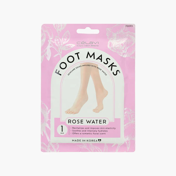 CV-Foot Mask : Rose Water : 6 PC