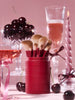 Beauty Creations Cherry Sweet Mini Travel 10pc Brush Set BC-XM26CSH – holiday brush set