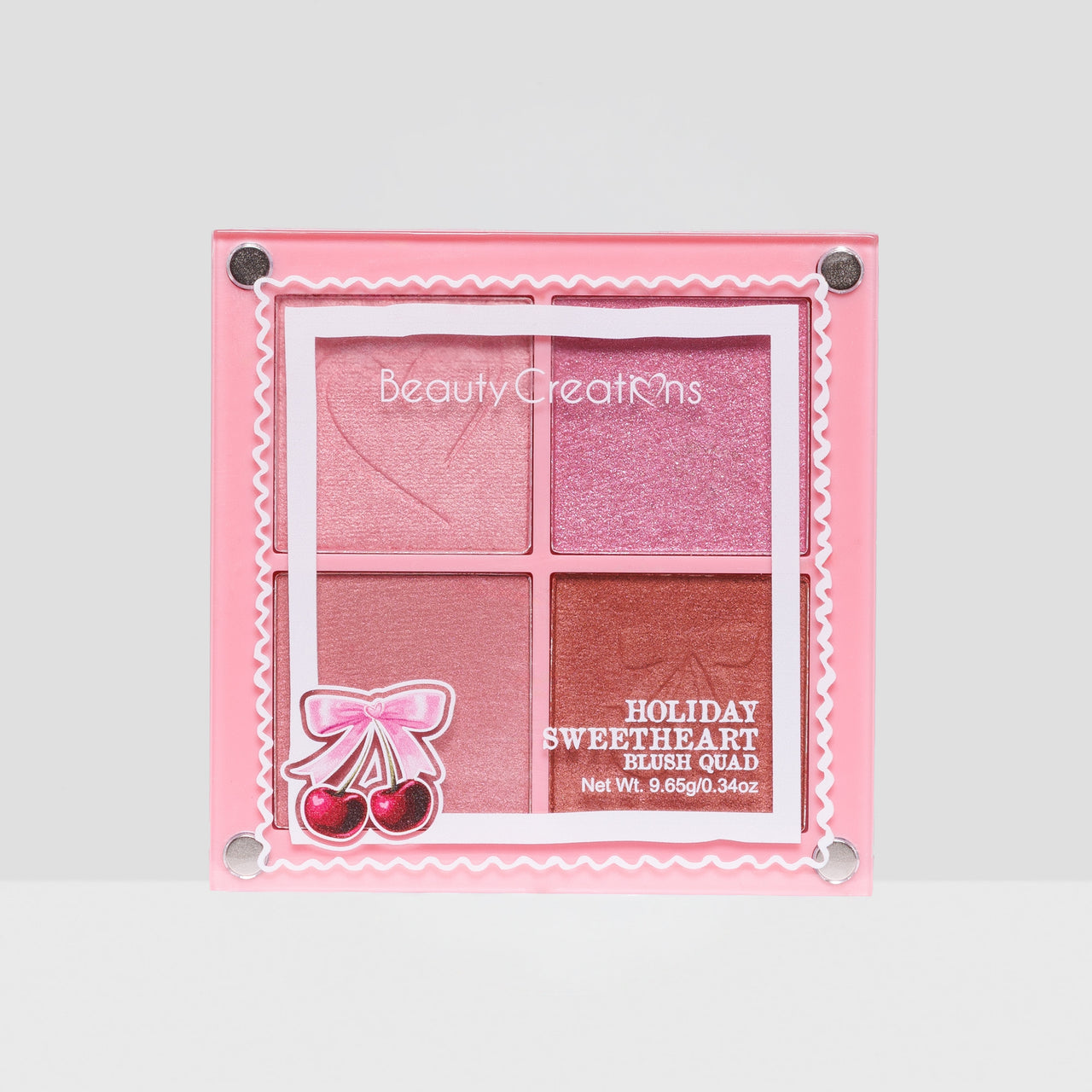 Beauty Creations Holiday Sweetheart Blush Quad Palette BC-XM26HS – holiday blush palette
