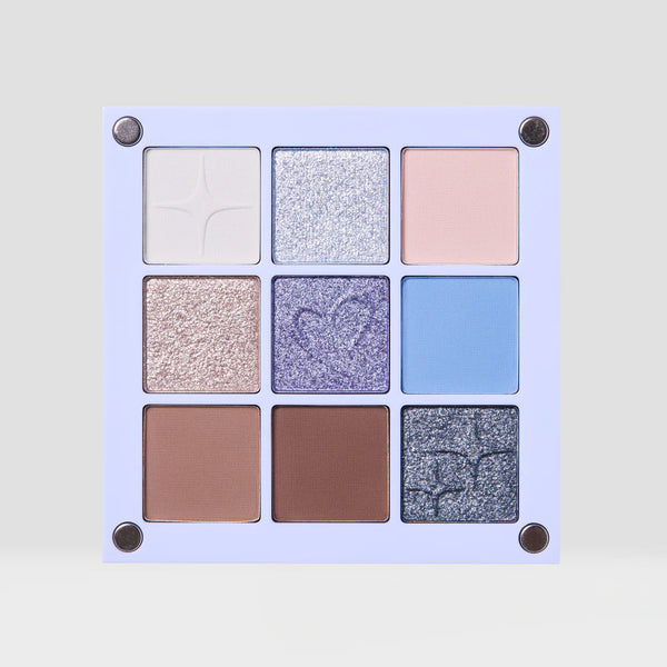BC-9PSPDB 9 Colors Magnetic Palettes 'Denim Blues' : 6 PC