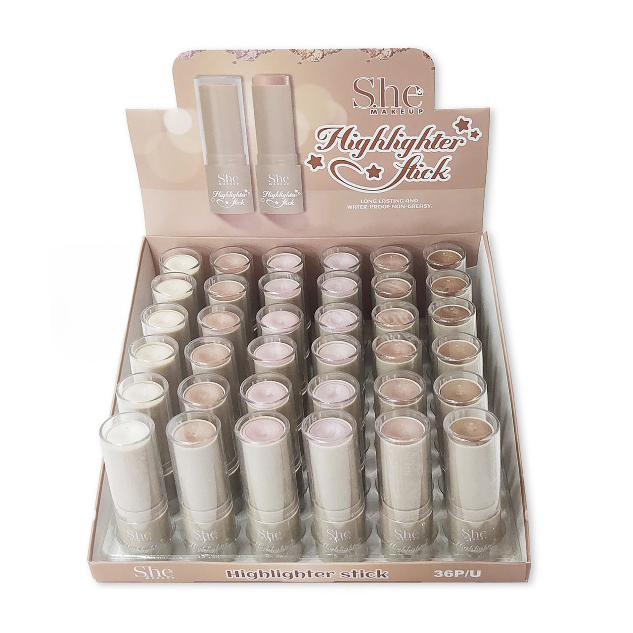 SH-FS02 Highlighter Stick : 36 PC