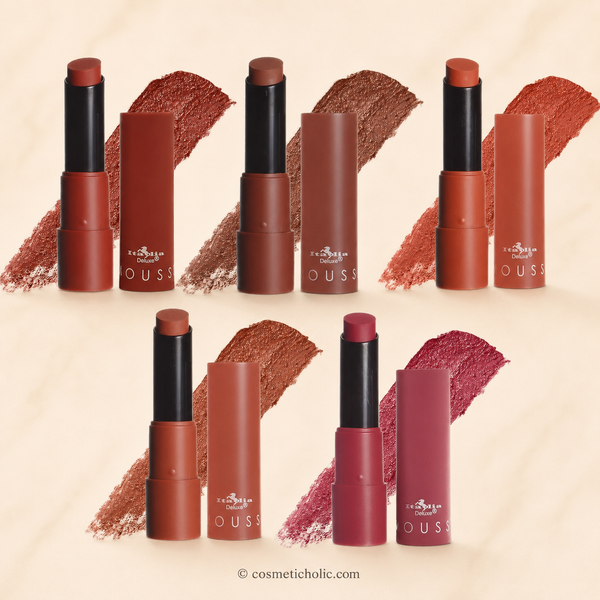 ITA-191 Mousse Matte Lipstick 24 Colors: 6 PC
