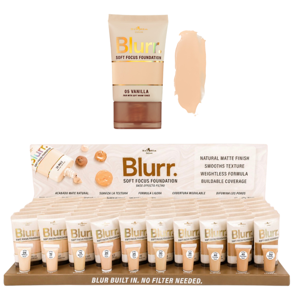 ITA-871BSF Blurr. Soft Focus Foundation Display with Testers : 5 DZ