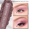 BC-9PSPMM 9 Colors Magnetic Palettes 'Muted Mauves' : 6 PC