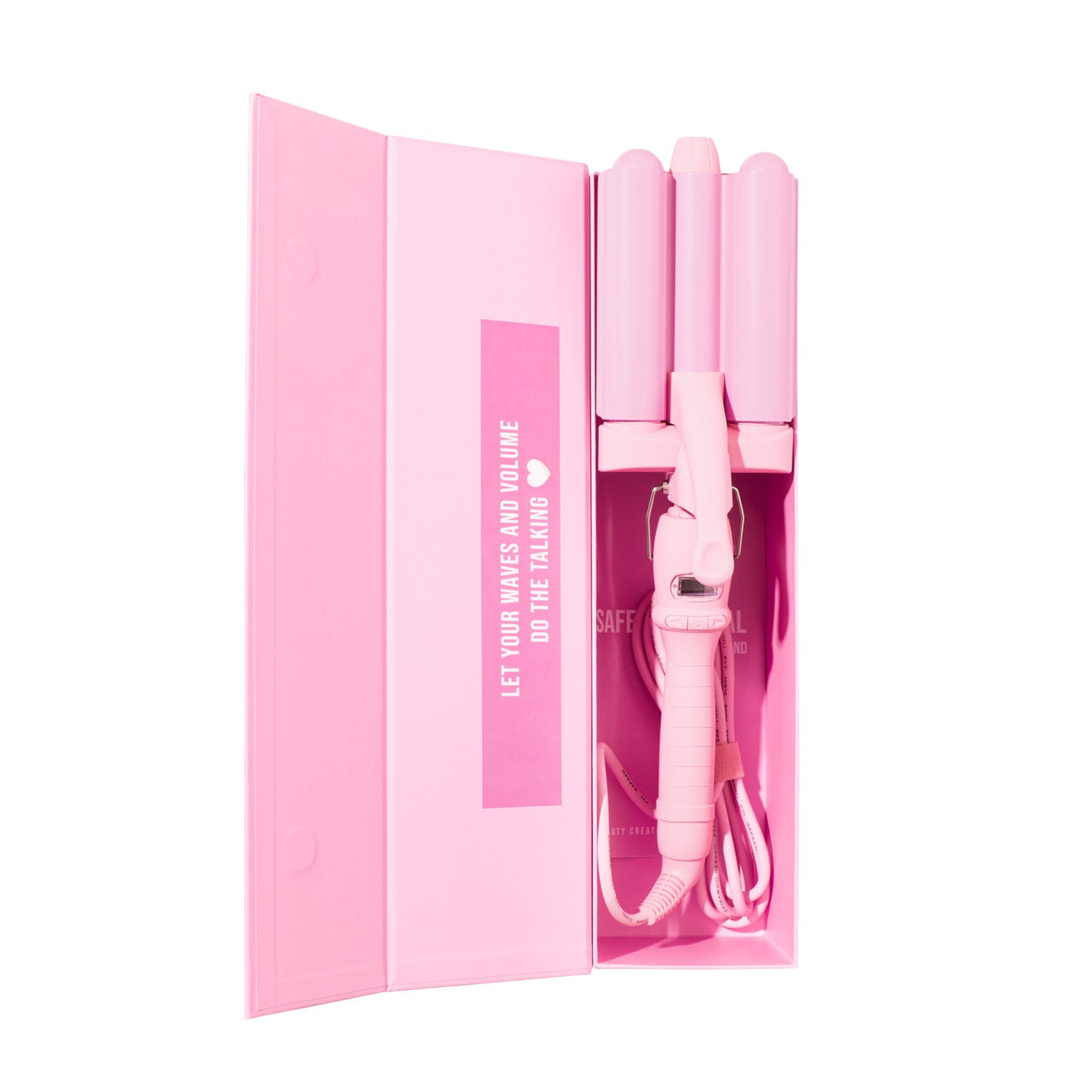 BC-HWW Hair Waver Wand 'Solid Pink' : 1 PC
