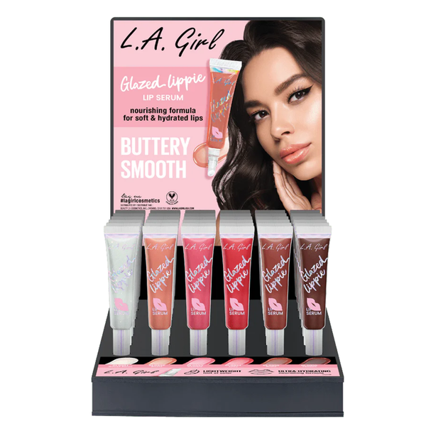 LAG-GPD545 Glazed Lippie Lip Serum Styrene Display