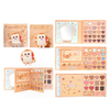 K&C-KC1635 Plush Bread 64 Colors Eye & Face Palette: 3 PC