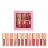 K&C-KC1600 Glow Kiss 12 Color Lip Lacoquer Gloss Set : 6 PC