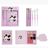 K&C-KC1482 Bamboo 12 Colors Eyeshadow Palette + Brushes: 3 PC