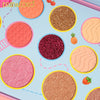 K&C-KC1485 Fresh Fruit Sweet Orchard 42 Color Eyeshadow & Lip Gloss Set : 3 PC