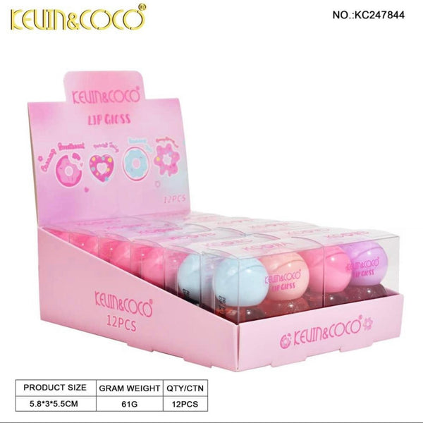 K&C-KC247844 Sweet Berry Collection Lipgloss Bundle : 12 SET