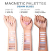 BC - 9PSPDB 9 Colors Magnetic Palettes 'Denim Blues' : 6 PC - CosmeticholicBeauty CreationsBC9PSPDBEyesBC - 9PSPDB 9 Colors Magnetic Palettes 'Denim Blues' : 6 PC