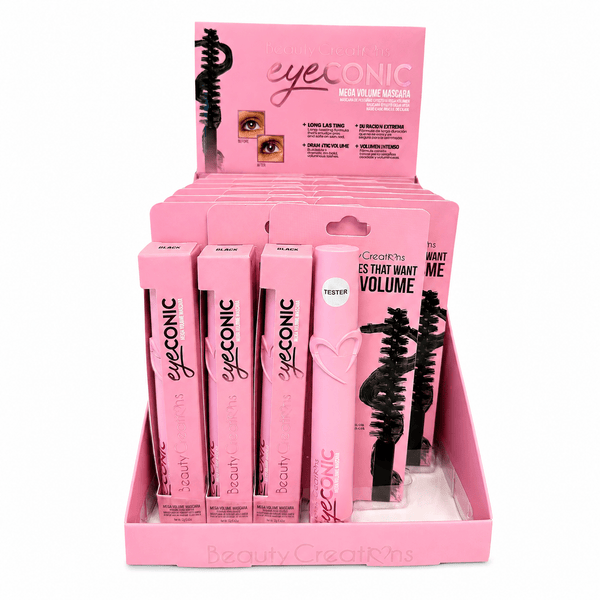 BC-BCM1D EyeCONIC Mega Volume Mascara 23PC with 1 Tester - CosmeticholicBeauty CreationsBCBCM1DEyesBC-BCM1D EyeCONIC Mega Volume Mascara 23PC with 1 Tester