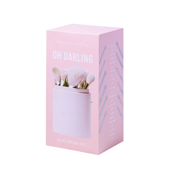 BC - BSOD 'Oh Darling' 24 PC Brush Set : 1 SET - CosmeticholicBeauty CreationsBCBSODTools & BrushesBC - BSOD 'Oh Darling' 24 PC Brush Set : 1 SET