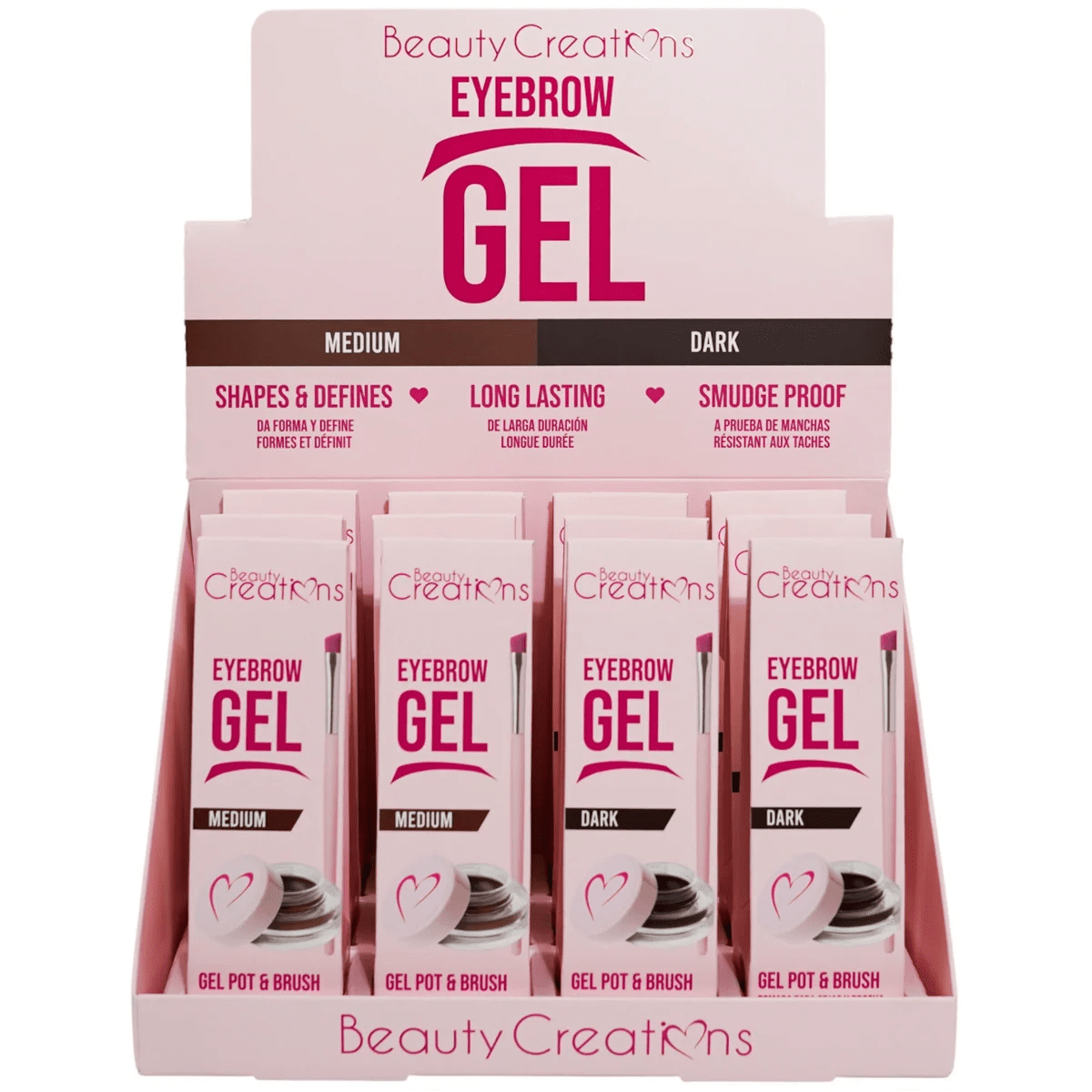 BC-EGD01 Gel Eyebrow 1DZ - CosmeticholicBeauty CreationsEGD01EyesBC-EGD01 Gel Eyebrow 1DZ