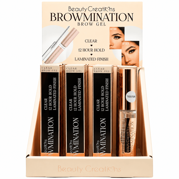 BC-FSBG 'Browmination' Brow Gel 23PCS with 1 Tester - CosmeticholicBeauty CreationsBC-FSBGEyesBC-FSBG 'Browmination' Brow Gel 23PCS with 1 Tester
