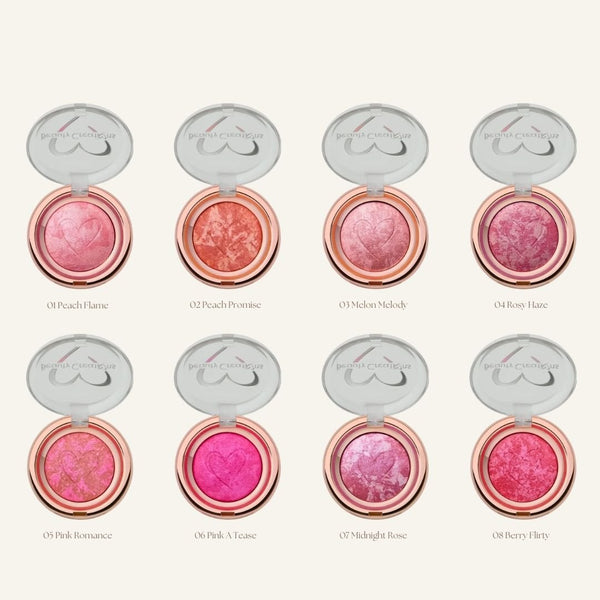 BC-MMB Mineralized Marble Blush : 3 PC - CosmeticholicBeauty CreationsMMB01Face01 Peach FlameBC-MMB Mineralized Marble Blush : 3 PC