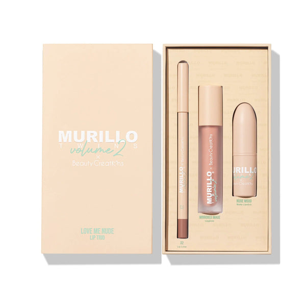 BC - MT2LT Murillo Twins Vol.2 Love Me Nude Lip Trio Kit : 3 SET - CosmeticholicBeauty CreationsBCMT2LTLipsBC - MT2LT Murillo Twins Vol.2 Love Me Nude Lip Trio Kit : 3 SET