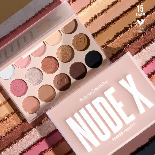 BC - NXE15 NUDE X 15 Colors Shadow Palette : 6 PC - CosmeticholicBeauty CreationsBCXNXE15EyesBC - NXE15 NUDE X 15 Colors Shadow Palette : 6 PC
