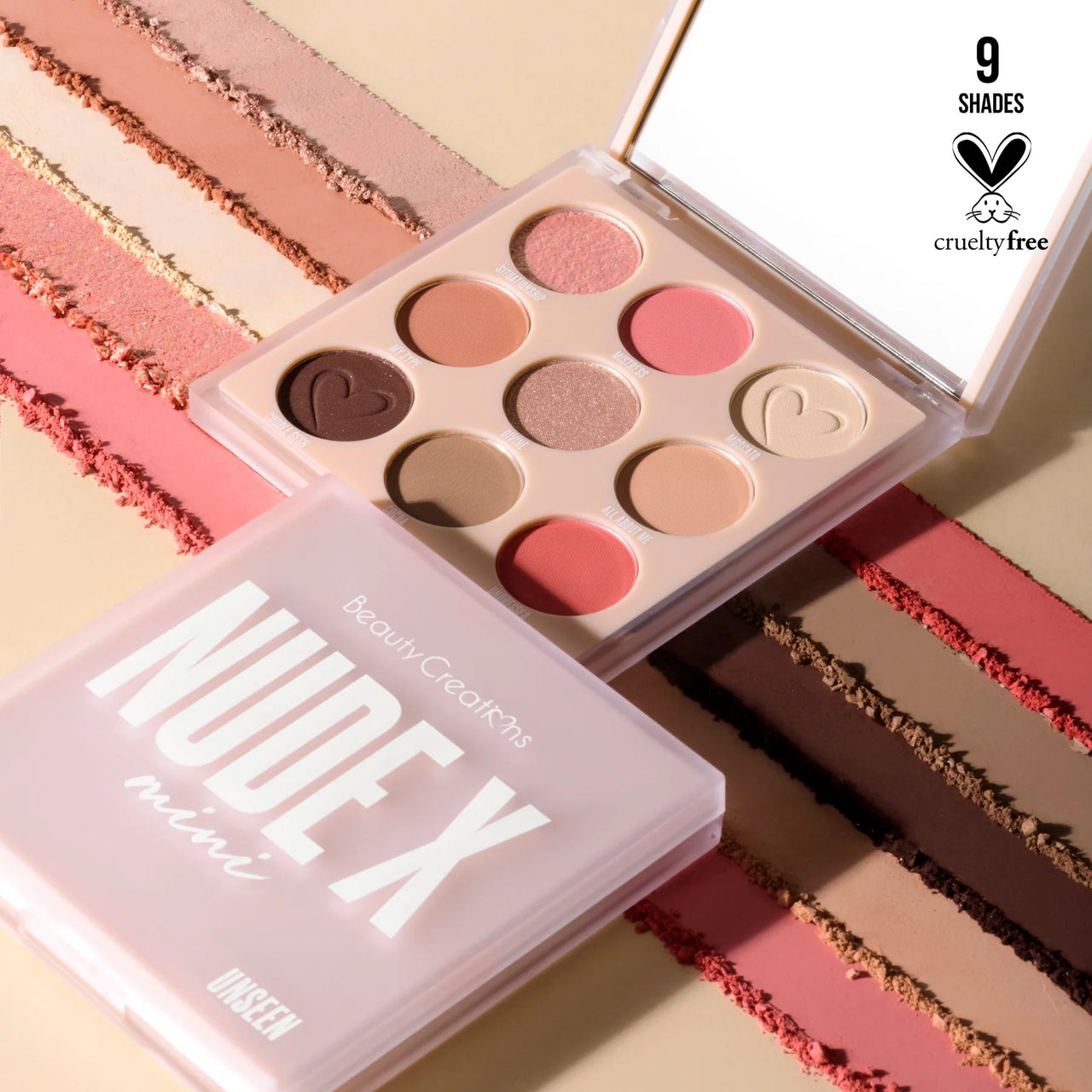 BC - NXE9A NUDE X Mini 'Unseen' Shadow Palette : 6 PC - CosmeticholicBeauty CreationsBCNXE9AEyesBC - NXE9A NUDE X Mini 'Unseen' Shadow Palette : 6 PC