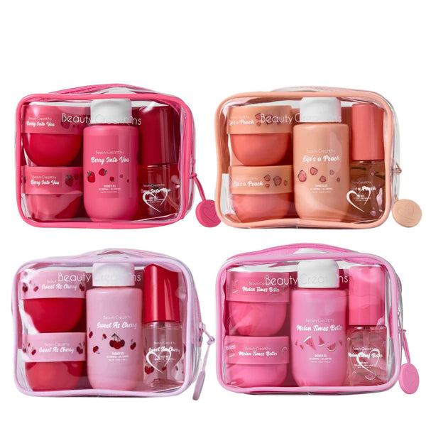 BC-SDTB Sweet Dose Fruity Travel Set : 1 PC - CosmeticholicBeauty CreationsBC-SDTB1BodyTB1 Berry Into YouBC-SDTB Sweet Dose Fruity Travel Set : 1 PC