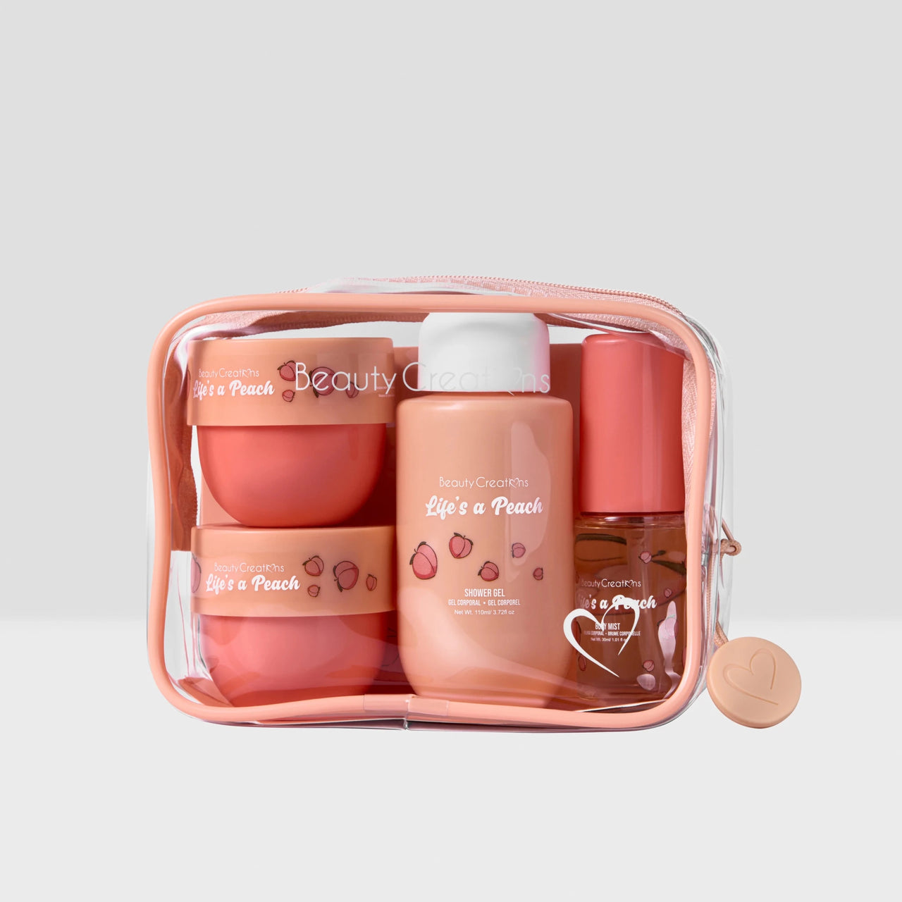 BC-SDTB Sweet Dose Fruity Travel Set : 1 PC - CosmeticholicBeauty CreationsBC-SDTB2BodyTB2 Life Is A PeachBC-SDTB Sweet Dose Fruity Travel Set : 1 PC