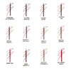 BC - WLPSET Wooden Lip Pencil 12PC Set : 3 SET - CosmeticholicBeauty CreationsBCWLPSETLipsBC - WLPSET Wooden Lip Pencil 12PC Set : 3 SET