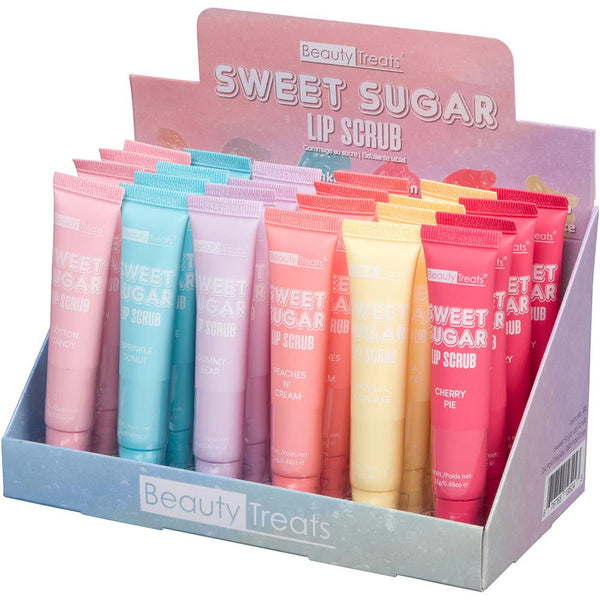 BT - 195 Sweet Sugar Lip Scrub : 24 PCS - CosmeticholicBeauty TreatsBT195LipsBT - 195 Sweet Sugar Lip Scrub : 24 PCS