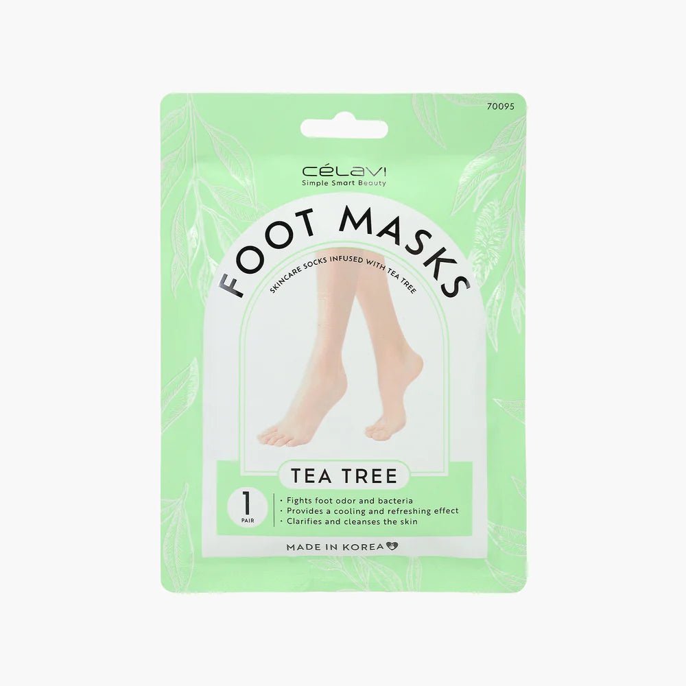 CV - Foot Mask :Tea Tree : 6 PC - CosmeticholicCelaviCV70095skincare & BodyCV - Foot Mask :Tea Tree : 6 PC