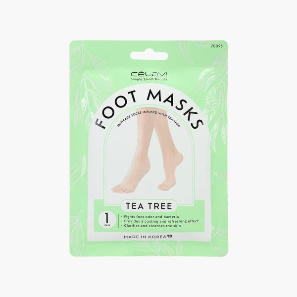 CV - Foot Mask :Tea Tree : 6 PC - CosmeticholicCelaviCV70095skincare & BodyCV - Foot Mask :Tea Tree : 6 PC