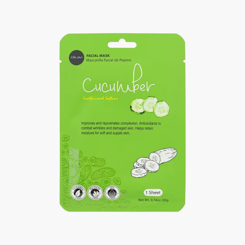 CV - MK Facial Mask Pack : 12 PC - CosmeticholicCelaviCVMK004skincare & BodyCucumberCV - MK Facial Mask Pack : 12 PC