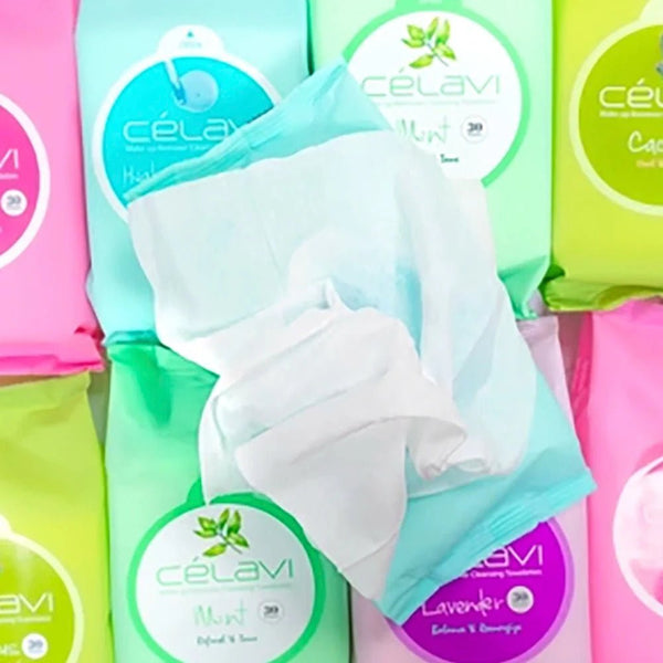 CV - MT Makeup Remover Cleansing Towelettes : 6PC - CosmeticholicCelaviCVMT001skincare & BodyMT001 AloeCV - MT Makeup Remover Cleansing Towelettes : 6PC