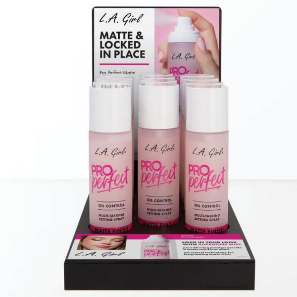 LAG-GPD563 12PC Pro Perfect Setting Spray 'Matte' with Display : 1 SET