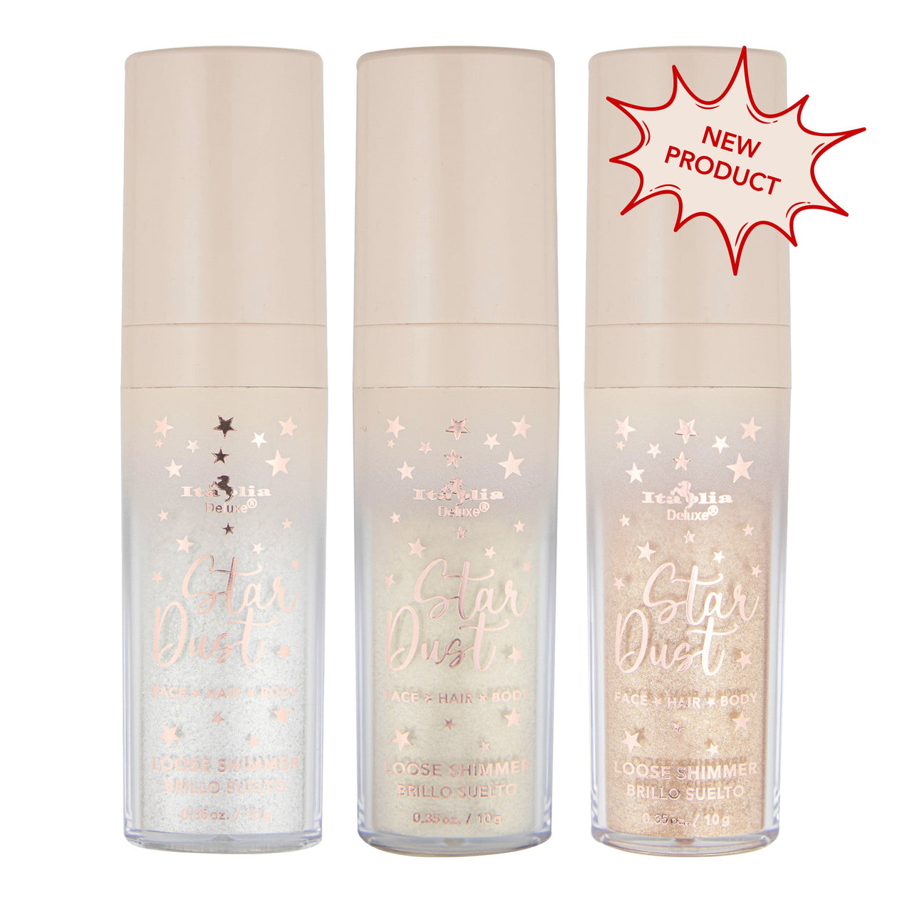 ITA - 116 'Star Dust' Loose Shimmer for Face, Hair & Body : 2 DZ - CosmeticholicItalia DeluxeITA116FaceITA - 116 'Star Dust' Loose Shimmer for Face, Hair & Body : 2 DZ