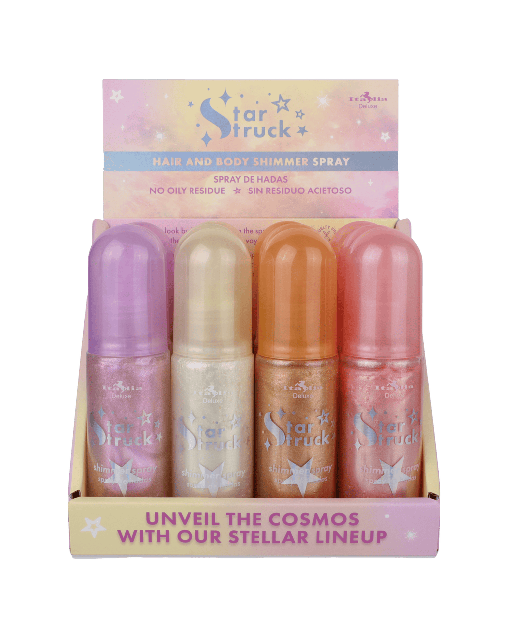 ITA - 118SS Star Struck Shimmer Spray : 1 DZ - CosmeticholicItalia DeluxeITA118SSFaceITA - 118SS Star Struck Shimmer Spray : 1 DZ