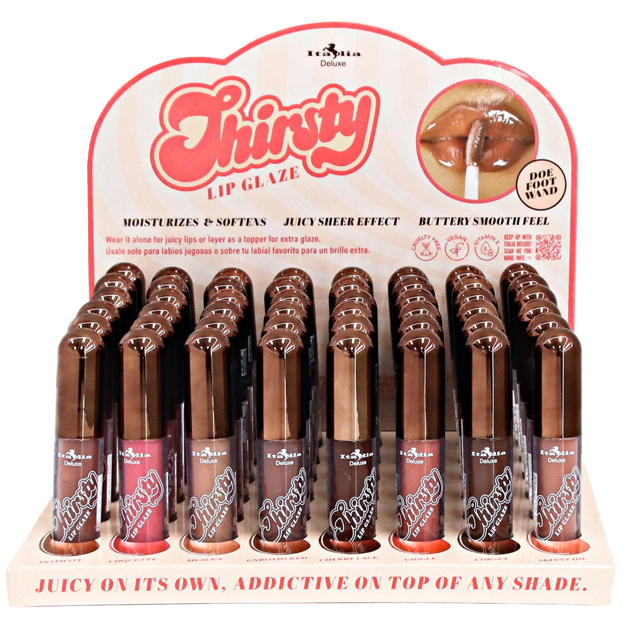 ITA - 173TLG Thirsty Lio Glaze : 4 DZ - CosmeticholicItalia DeluxeITA173TLGLipsITA - 173TLG Thirsty Lio Glaze : 4 DZ