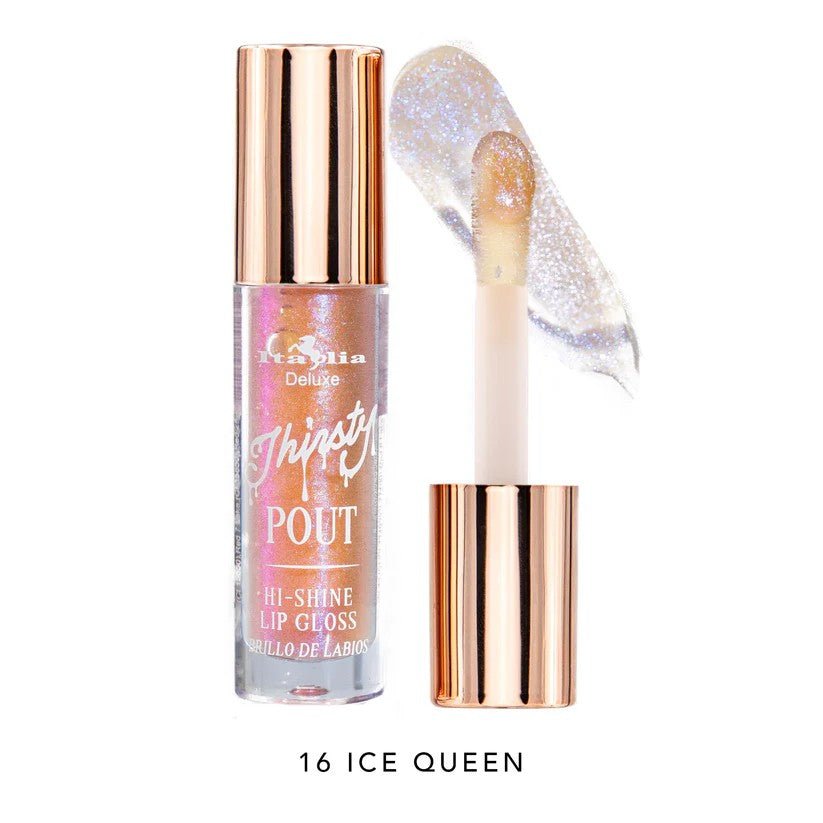 ITA - 174 Thirsty Pout Hi - Shine Lip Gloss : 6 PC - CosmeticholicItalia DeluxeITA17416Lips16 Ice QueenITA - 174 Thirsty Pout Hi - Shine Lip Gloss : 6 PC