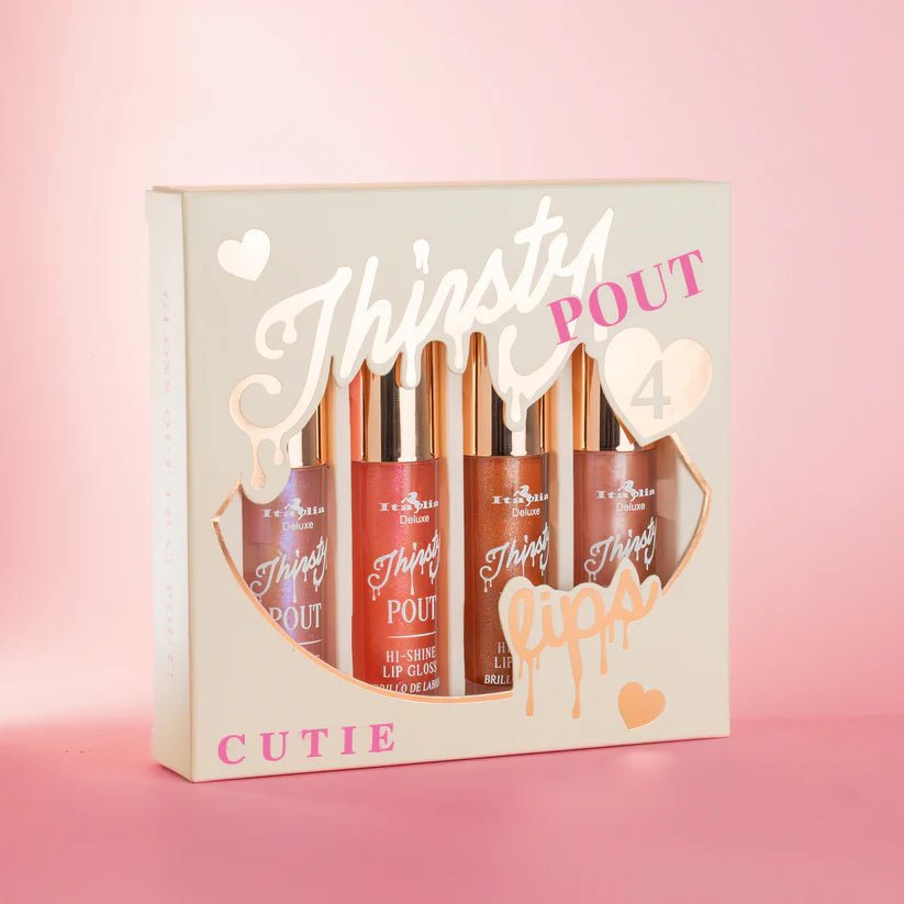 ITA - 174SET Thirsty Pout Hi - Shine Gloss 'CUTIE' : 3 SET - CosmeticholicItalia DeluxeLipsITA - 174SET Thirsty Pout Hi - Shine Gloss 'CUTIE' : 3 SET