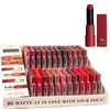 ITA-191 Mousse Matte Lipstick Set with Samples : 144 PC - CosmeticholicItalia DeluxeITA191LipsITA-191 Mousse Matte Lipstick Set with Samples : 144 PC