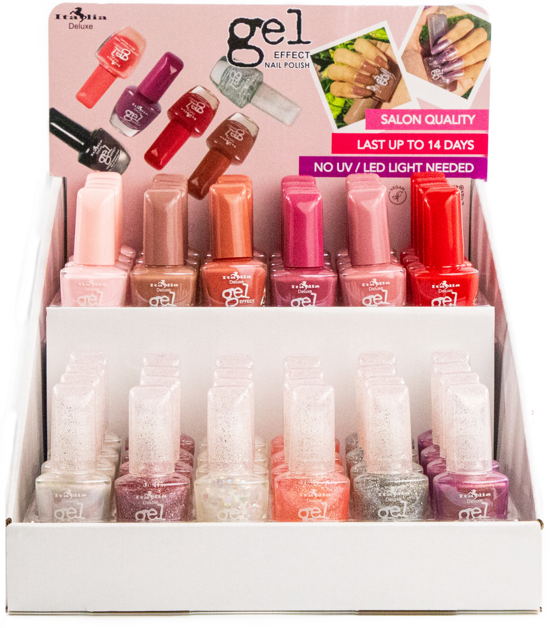 ITA - 679E : Gel Effect Nail Polish 4 DZ - CosmeticholicItalia DeluxeITA679ENailsITA - 679E : Gel Effect Nail Polish 4 DZ