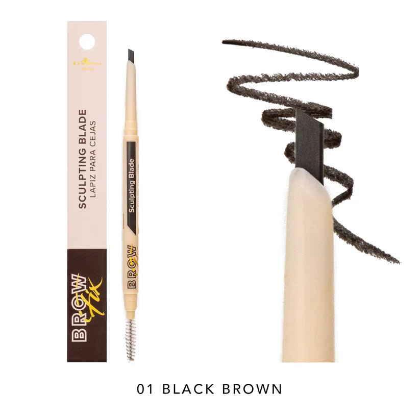 ITA - 831SBP BROW FIX SCUPLTING BLAD : 1 DZ - CosmeticholicItalia DeluxeITA831SBP01Eyes01 BLACK BROWNITA - 831SBP BROW FIX SCUPLTING BLAD : 1 DZ