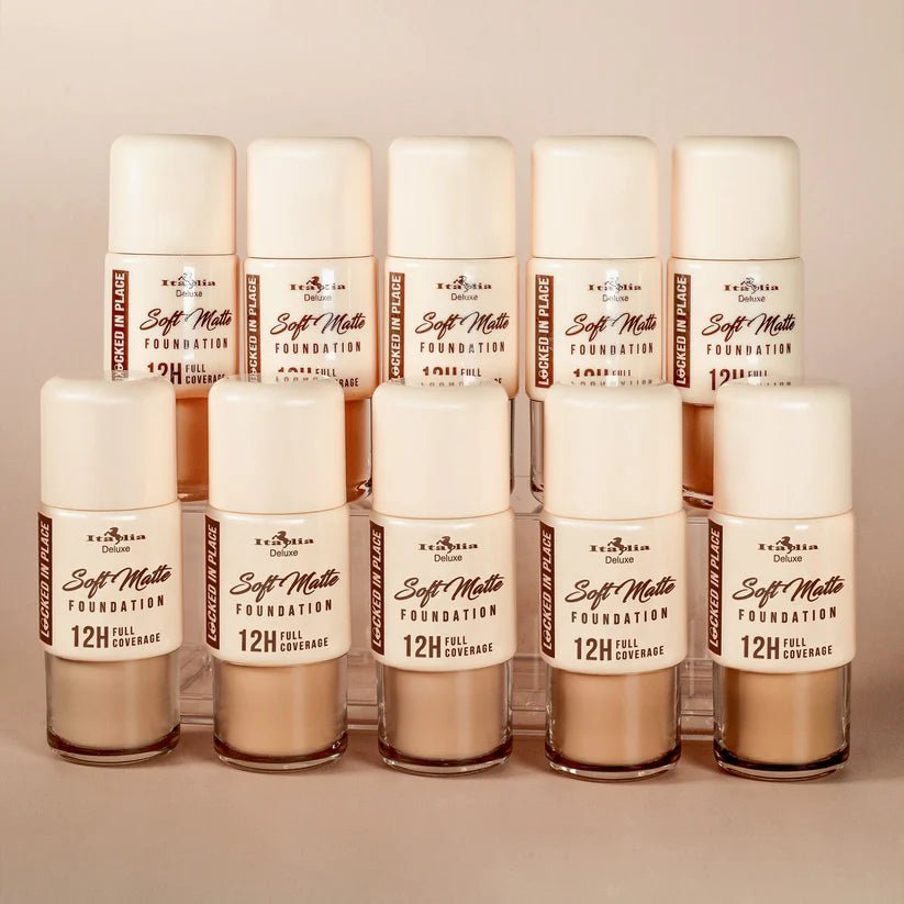 ITA - 870LSF Locked In Place - Soft Matte Foundation Italia Deluxe makeup, Italia deluxe wholesale, makeup wholesale