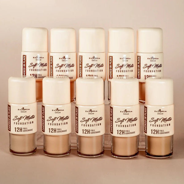 ITA - 870LSF Locked In Place - Soft Matte Foundation Italia Deluxe makeup, Italia deluxe wholesale, makeup wholesale