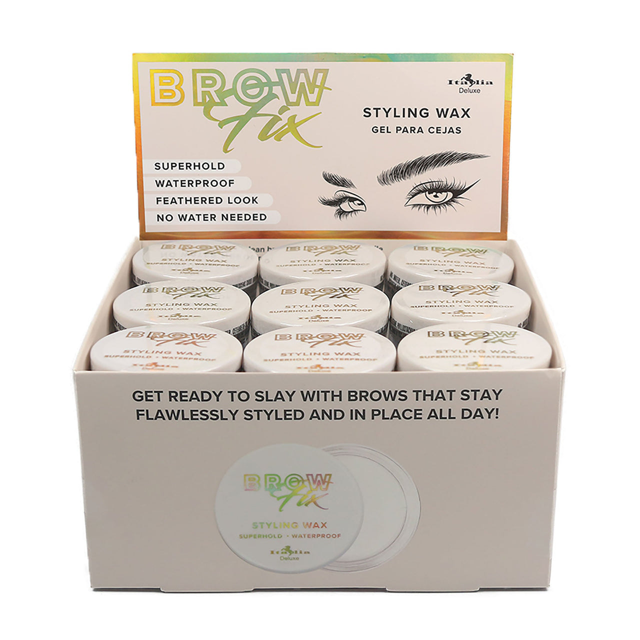 ITA - BF820 Brow Fix Styling Wax : 3 DZ - CosmeticholicItalia DeluxeITABF820EyesITA - BF820 Brow Fix Styling Wax : 3 DZ